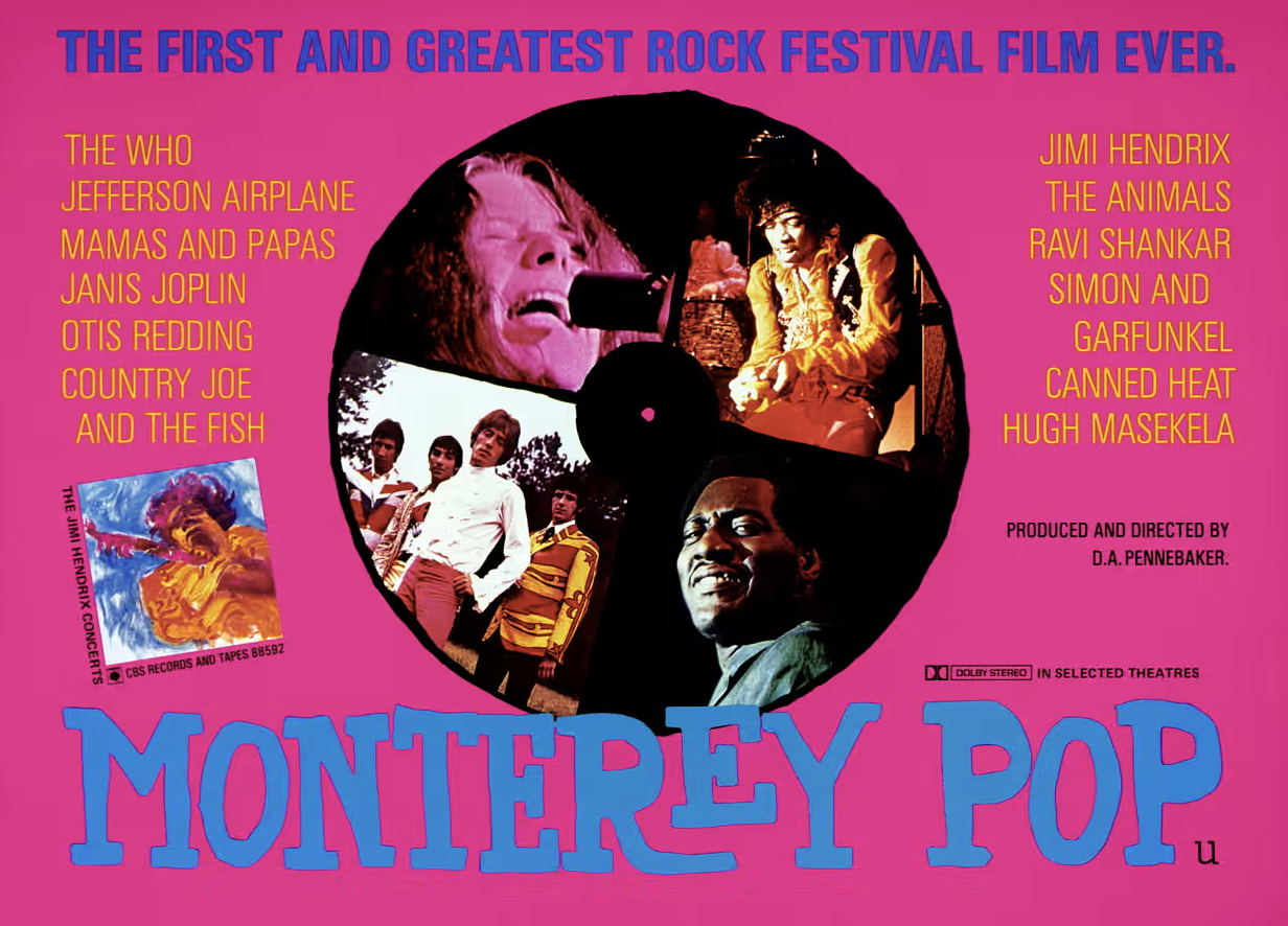 WHEN THE MUSIC TELLS THE STORY: Monterey Pop (1968, dir by D.A.